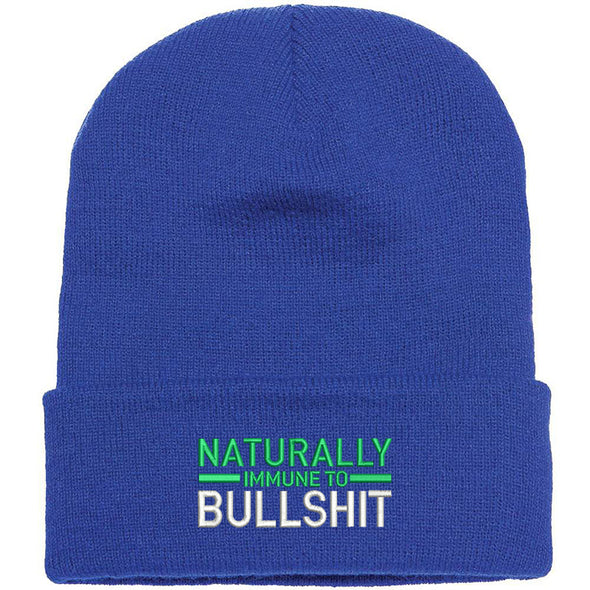 Certified Health Nut | Naturally Immune To Bull Beanie