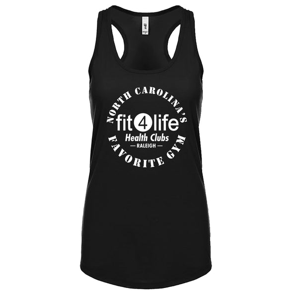 Fit4Life | Favorite Gym Circle Raleigh Tank Top