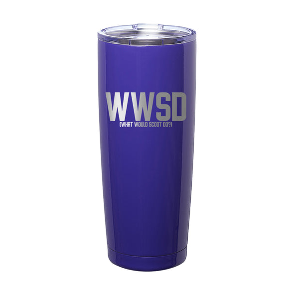 Officer Eudy | What Would Scoot Do Laser Etched Tumbler