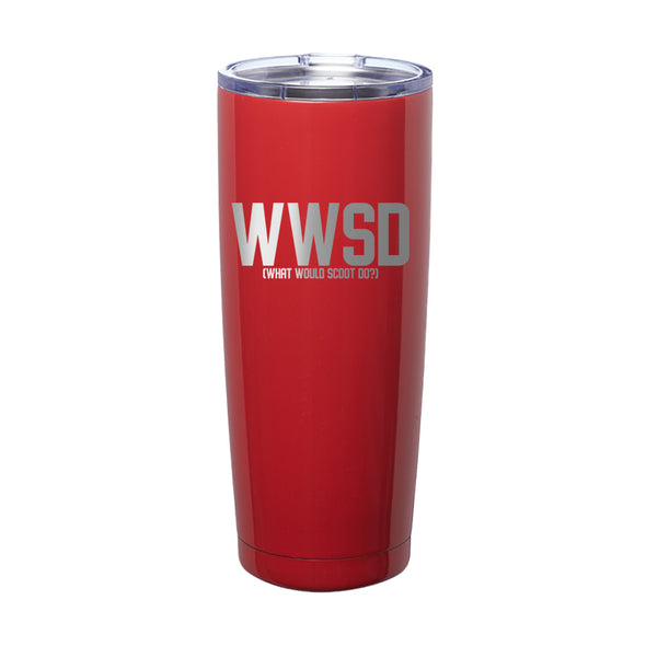 Officer Eudy | What Would Scoot Do Laser Etched Tumbler