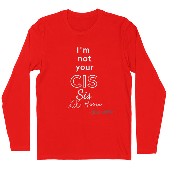 Megan McGlover | I'm Not Your CIS White Print Men's Apparel