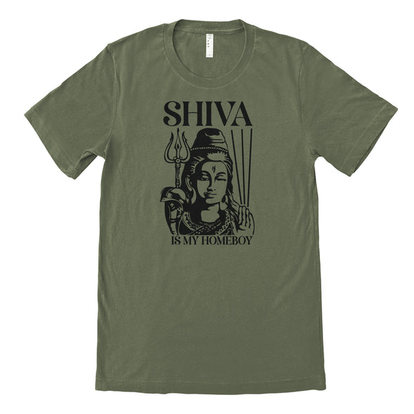 Luke Storey | Shiva Black Print Men's Tee