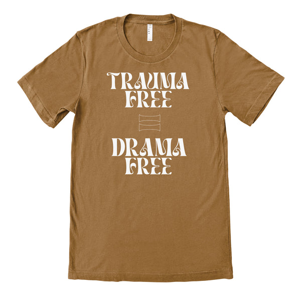 Luke Storey | Trauma Free White Print Men's Tee