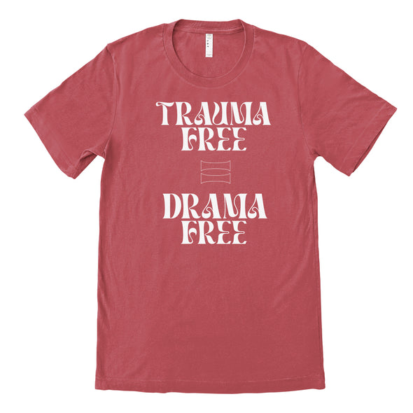 Luke Storey | Trauma Free White Print Men's Tee