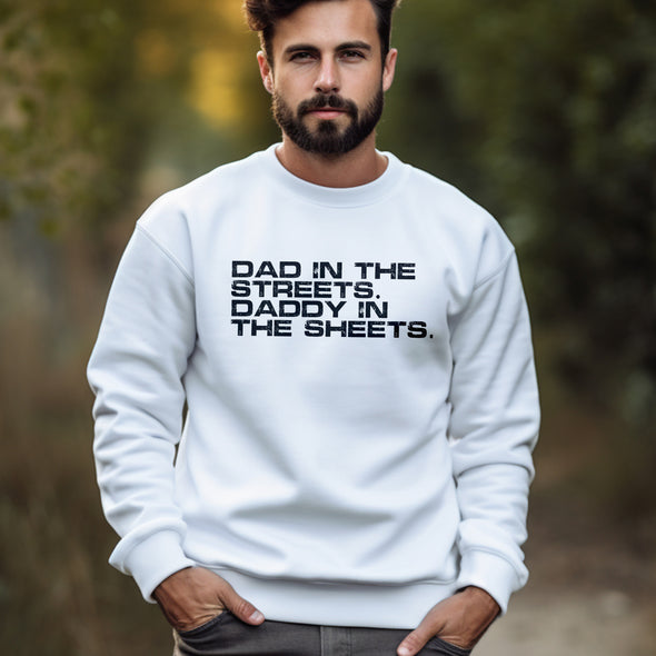 The Tolers | Dad In The Streets Black Print Outerwear